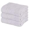 Asung Baby Towels Muslin Baby Bath Towel 3Pack Infant Towels for Newborn Boy Girl 6 Layers Ultra Soft Cotton Toddler Towel for Baby's Delicate Skin 40x 40 Inch (Grey) view 1