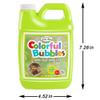 Lulu Home Concentrated Bubble Solution, 1 L/ 33.8 OZ Refill for Bubble Machines, Giant Wands, and Blowers - Up to 2.5 Gallons for Kids' Birthday Parties view 2