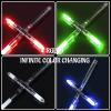NENAGGE Adults Light Saber Metal Hilt Heavy Dueling Light Sabers with RGB 19 Infinite Color Changing & 10 Set of Sound Fonts, Kylo Ren FX Lightsaber for Cosplay view 3