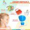Pinkunn 200 Pcs Colorful Tooth Savers Box Plastic Tooth Holders Bulk for Boys Girls Kids Keepsake Goodie Bag Fillers Party Favor Dentist Office 7 Colors view 3