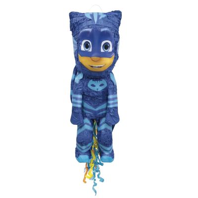 Blue PJ Masks 3D Paper Piata - Pack Of 1 - Adorable Design, Perfect Party Supplies For Birthday Parties, Themed Events, Celebrations, & More