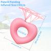 Diamond Swimming Ring Floaty Party Pools Beach Toys for Adults Inflatable Swimming Ring Floating Bed Fun Party Beach Floaty Party Pools Inflatable Floating Bed Fun Party Beach Swim Pool Toys view 2