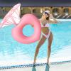 Diamond Swimming Ring Floaty Party Pools Beach Toys for Adults Inflatable Swimming Ring Floating Bed Fun Party Beach Floaty Party Pools Inflatable Floating Bed Fun Party Beach Swim Pool Toys view 3