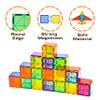 CuteTiger Mangetic Tiles, 100PCS Magnet Building Toys, Magnetic Building Set for Kids, Stacking Blocks, Perfect STEM Toys Gift for Boys and Girls view 4
