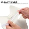TOYANDONA 2Pcs White Plain Masks, PU Fox Mask Unpainted Masquerade Masks, DIY Animal Unpainted Craft Mask for Cosplay Masquerade Parties Costume Accessory view 3