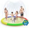 Growsland Non Slip Splash Pad for Kids and Dogs, 87'' Extra Large Splash Pad Outdoor Sprinkler for Kids, Dog Water Summer Toys Outdoor Toys for Toddlers 3-5 Kids Ages 4-8 view 1