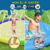 Growsland Non Slip Splash Pad for Kids and Dogs, 87'' Extra Large Splash Pad Outdoor Sprinkler for Kids, Dog Water Summer Toys Outdoor Toys for Toddlers 3-5 Kids Ages 4-8 view 3