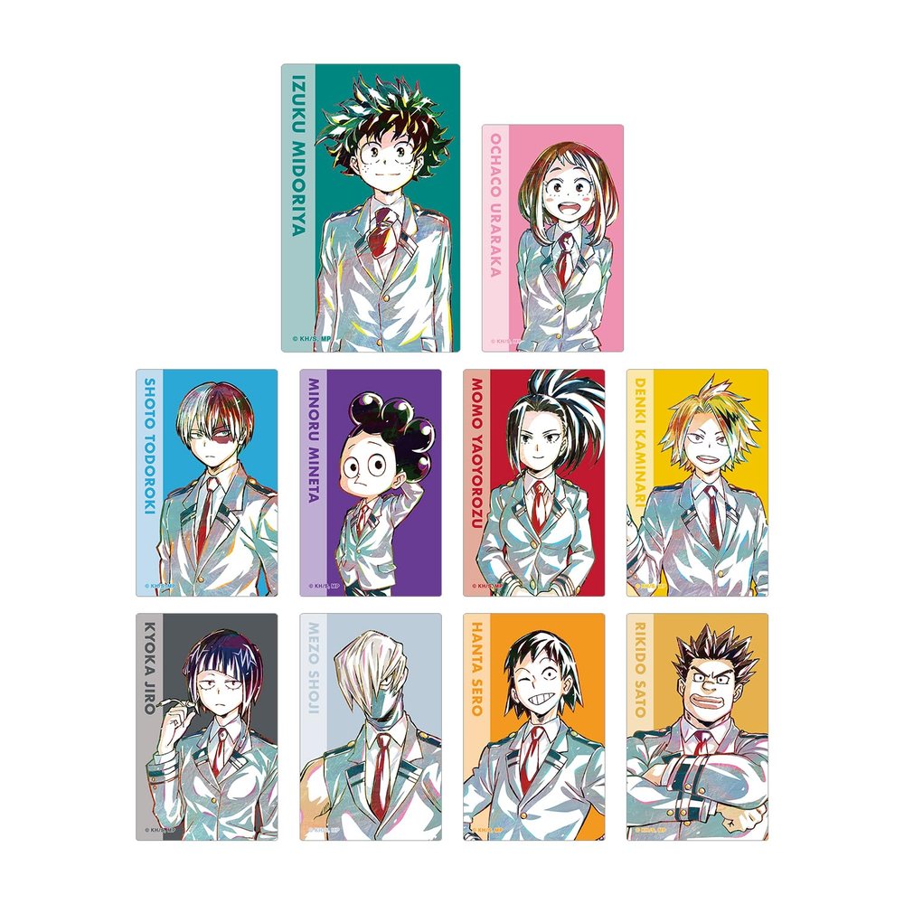 TV Anime "My Hero Academia" Trading ANI Art Vol. 4 Vol. 2 Card Sticker Ver.A Box of 10