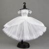 Fashion Ballet Dress for 11.5" Doll Clothes Outfits 1/6 Dolls Accessories Skirt Ball Party Gown (White lace) view 2