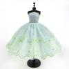 Fashion Tutu Ballet Dress for 11.5" Doll Clothes Outfits 1/6 Dolls Accessories Rhinestone 3-Layer Skirt Ball Party Gown (Spring Green) view 3