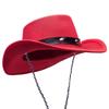 Baby Sized Cowboy hat,Baby Cowgirl Hats red 1 Piece, Infant Party Cowboy Hats Size Small Cowboy Hats for Toddler - 20" Circumference - One Size Fits view 4