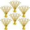 Crowye 6 Pcs Metallic Foil Spray Centerpiece Party Star Fall Table Decoration Valentine's Day New Year 2026 Table Decor for Birthday Party Holiday(Gold,Small Star) view 1