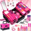 Makeup Kit Toys for Girls - Kids Makeup Kit for Girl Washable Real Make-up Kit Toy for Little Girls, Toddler Make up & Non-Toxic Cosmetic Set, Age4-12 Year Olds Child Birthday Gift view 1