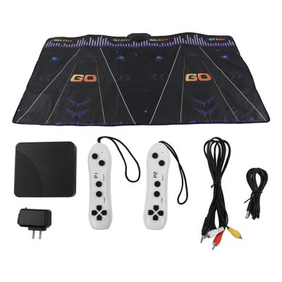 Pilipane Dance Mat, for 3 4 5 6 7 8 9 Year Old Girls Boys, HD 2 Player LED Light High Sensitivity Interactive Educational Runway Dance Pad, Built in Music, Dance Game Mat, for Kids Girls Boys