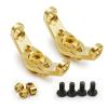Benedict Harry Brass Front Counterweight C Hub Caster Mounts for 1/18 TRX4M Defender RC Crawler Car view 1