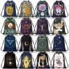 Kacctyen 16 Pcs Tarot Card Velvet Storage Bags Bulk Tarot Card Velvet Drawstring Bags Dice Jewelry Pouch for Enthusiasts Hand Gifts, 7.1 x 5.9 Inches view 1