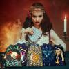 Kacctyen 16 Pcs Tarot Card Velvet Storage Bags Bulk Tarot Card Velvet Drawstring Bags Dice Jewelry Pouch for Enthusiasts Hand Gifts, 7.1 x 5.9 Inches view 3