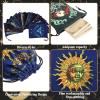 Kacctyen 16 Pcs Tarot Card Velvet Storage Bags Bulk Tarot Card Velvet Drawstring Bags Dice Jewelry Pouch for Enthusiasts Hand Gifts, 7.1 x 5.9 Inches view 4