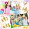 Sotiff 150 Pieces Foam Crowns Set for Kids Princess Tiaras Crowns Making Kits 90 Pcs Foam Princess Crowns and 60 Sheets Crystal Diamond Sticker for Kids' Party Supplies Decoration view 4
