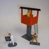 Greenhills Slot Car Building Red Marshall's Tower 1:43 Scale MACC454 view 1