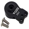 NHX RC Aluminum 25T 3 Holes Adjustable Servo Savor -Black view 1