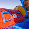 HeroKiddo Ocean Shark Inflatable Water Slide Bounce House Combo with Splash Pool (with Air Blower) view 2