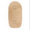 Teak Tuning Premium Wooden Fingerboard Deck, Poolparty Cruiser Shape - 33.5mm x 94mm - Pre-Drilled Holes - Includes Prolific Foam Tape view 2