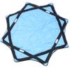 Mougee (moo-JEE) Air Flow Star - MiSi501 Design Collection - for Beginners&Advanced -Fun&Challenging - Double Stitched Flow Toy -Vibrant Colors&Patterns 28 Diameter - Blue Chaos view 3