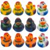 Cool Rubber Duckies (2") Standard Size. (12 Pack) Cute Duck Bath Tub Pool Toys. (Splat Rubber Ducks) view 3