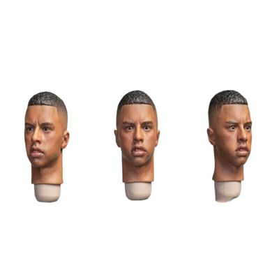1/6 Scale Male Head Sculpt, European Male Soldier Expression Head Carved for 12inch Action Figure Body Doll Collection(Surprised Expression)