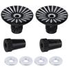 ZHIPAIJI Remote Control M3 Thread Transmitter Gimbal Sticks Ends Umbrella for Futaba Spektrum DX5i DX6i DX7S DX8 DX9 Taranis X9D RC Drone Accessories (Color : Black) view 1