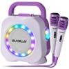 Karaoke Machine for Kids - Bluetooth Speaker with 2 Microphone - Portable Kids Karaoke Machine for Girls and Boys - Birthday Gift for Girls and Boys Ages 2 Years Old and Up. view 1