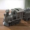 Bsetain Piggy Banks for Children Girl Deposit Coin Transport Coal Creative Ornaments Metal Money Bank view 3