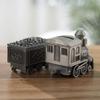 Bsetain Piggy Banks for Children Girl Deposit Coin Transport Coal Creative Ornaments Metal Money Bank view 4