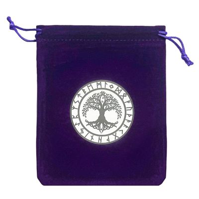 Kumprohu Tarot Card Holder - Tarot Card Storage Bag with Drawstring | 12x15cm Novel Tarot Card & Dice Storage Bag, Jewelry Pouch, Board Game Tarot Bag for Tarot Enthusiasts