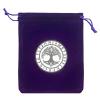 Kumprohu Tarot Card Holder - Tarot Card Storage Bag with Drawstring | 12x15cm Novel Tarot Card & Dice Storage Bag, Jewelry Pouch, Board Game Tarot Bag for Tarot Enthusiasts view 1