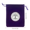 Kumprohu Tarot Card Holder - Tarot Card Storage Bag with Drawstring | 12x15cm Novel Tarot Card & Dice Storage Bag, Jewelry Pouch, Board Game Tarot Bag for Tarot Enthusiasts view 4