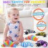Cevioce Sensory Slug Fidget Toys - 6 Pcs Cute Autism Sensory Toys for Autistic Children & Kids Party Favors, Age 3+ view 2