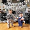 31 PCS Robot Birthday Party Supplies Robot Birthday Balloons Favors Cake Cupcake Decoration robot happy birthday Banner robot Party Supplies view 3