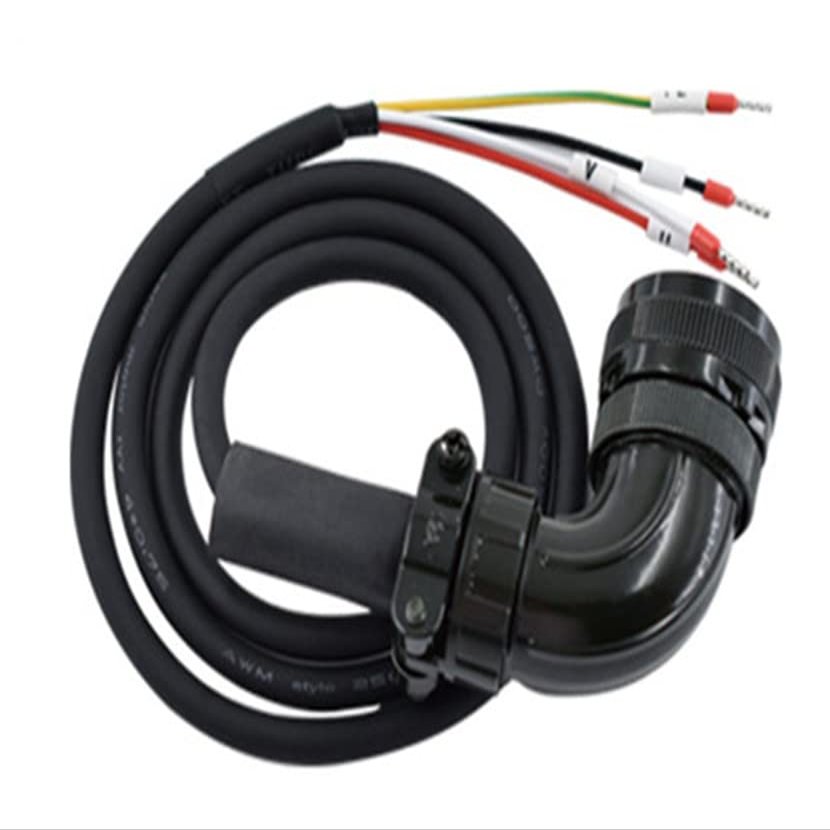 JZSP-UVA302-03-E Applicable servo Motor Encoder line High Power 850-1800W Motor Cable (Black 3m)