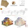 TOPBSFARNYDIY Miniatures Dollhouse Display Case  Acrylic Dust Cover Transparent Clear Dustcover Collectibles House Model Assemble Box (30 * 24.5 * 22CM) view 2