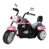 Freddo Toys Ride on Chopper Motorcycle, Battery Powered 6V Motorcycle Trike with LED Lights, Horns Forward/Reverse Gear, 2 Speed Options, 3 Wheel Toys for Boys Girls (Pink), Age 18-60 Months view 1
