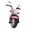 Freddo Toys Ride on Chopper Motorcycle, Battery Powered 6V Motorcycle Trike with LED Lights, Horns Forward/Reverse Gear, 2 Speed Options, 3 Wheel Toys for Boys Girls (Pink), Age 18-60 Months view 3