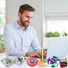 5 in 1-Metal EDC Fidgets Spinner Desk Toys,Cool Fidget Spinner Hammer, Fidget Cube Spinner,Phoenix Cool Fidget Hand Spinners,Magnetic Poker Fidget Slider,Shield Fidget Finger Spinner Toy. (5 in 1) view 4