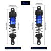 4PCS Shock Absorbers Oiled RC Shocks Fit for 1/12 1/14 1/16 RC Cars WLtoys 144001/124019/124018 MJX, SCY and HBX RC Buggy Off-Road Racing Replacement Parts (Black Blue) view 3