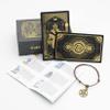 Jayiaine Tarot Cards with Instructions, 78 for Beginners,PVC, Waterproof, Anti-Wrinkle, Luxury Gold Foil, Waite Tarot Cards, Gold Foil Tarot with Exquisite Box,Black view 3