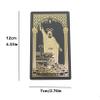 Jayiaine Tarot Cards with Instructions, 78 for Beginners,PVC, Waterproof, Anti-Wrinkle, Luxury Gold Foil, Waite Tarot Cards, Gold Foil Tarot with Exquisite Box,Black view 4