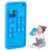 Baby Phone Teething Toys for Babies 0-3, 0-6, 6-12 Months | Soft Silicone Cell Phone Teethers Toys | Fidget Toys 0-6 Months | Infant Teether for Breastfeeding Baby Boy Girl view 1