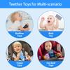 Baby Phone Teething Toys for Babies 0-3, 0-6, 6-12 Months | Soft Silicone Cell Phone Teethers Toys | Fidget Toys 0-6 Months | Infant Teether for Breastfeeding Baby Boy Girl view 3