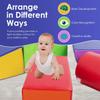 PayLessHere Foam Climbing Blocks for Toddlers 1-3 Toddler Soft Play Equipment Climbing Toys Indoor Climbers & Play Structures Toys for Toddlers Baby Climbing Blocks(CM, 5 Piece) view 4
